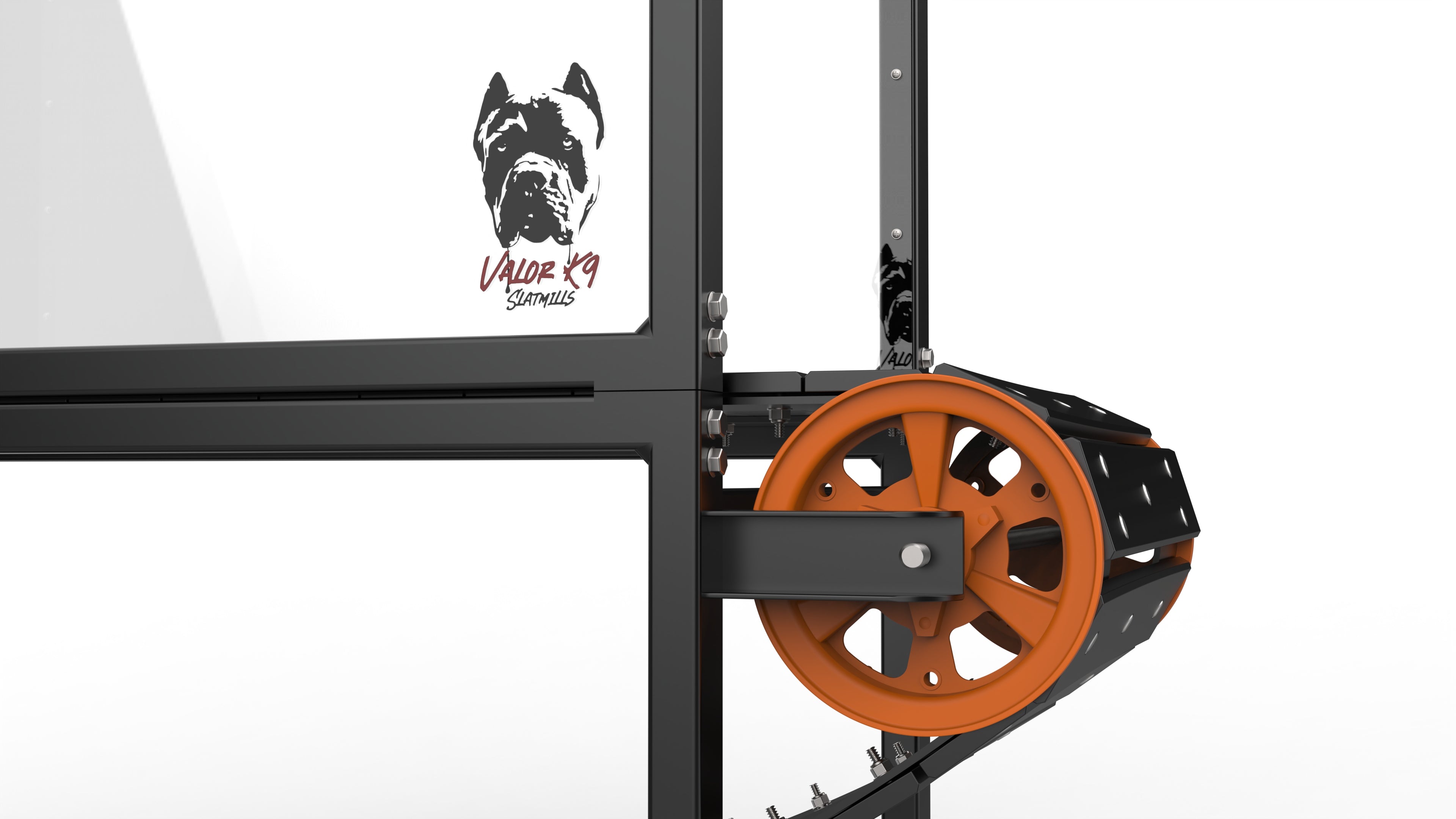 Slat mill dog discount treadmill